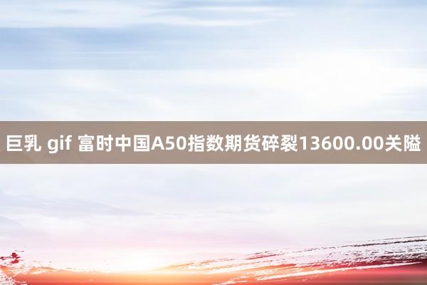 巨乳 gif 富时中国A50指数期货碎裂13600.00关隘