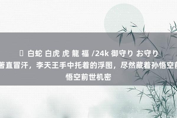 ✨白蛇 白虎 虎 龍 福 /24k 御守り お守り 读完原著直冒汗，李天王手中托着的浮图，尽然藏着孙悟空前世机密