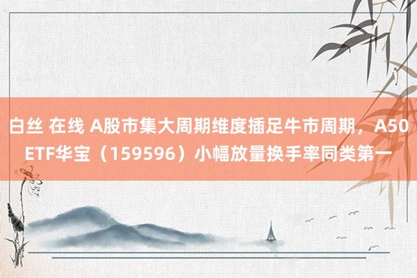 白丝 在线 A股市集大周期维度插足牛市周期，A50ETF华宝（159596）小幅放量换手率同类第一