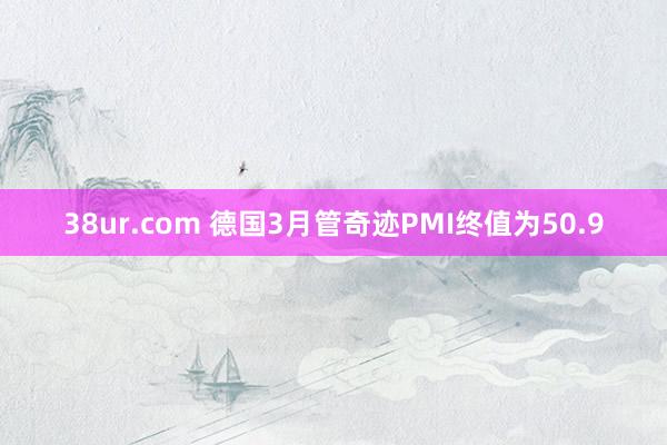 38ur.com 德国3月管奇迹PMI终值为50.9