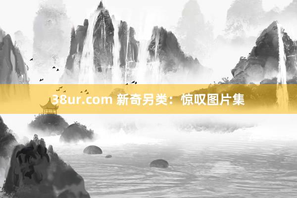 38ur.com 新奇另类：惊叹图片集